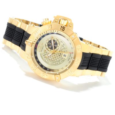 J178171 - Invicta Men's Subaqua Noma III Swiss Quartz Gold-tone / Black Bracelet Watch
