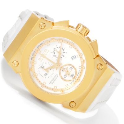 J178219 - Invicta Reserve Women's Russian Diver Akula Swiss Quartz White Strap Watch