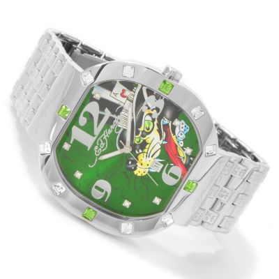 J178551 - Ed Hardy Men's Bandit Swarovski&reg; Crystal Bracelet Watch