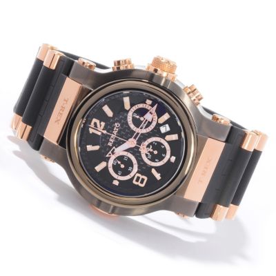 J178766 - Renato Men's T-Rex Swiss Automatic Chronograph Rubber Strap Watch