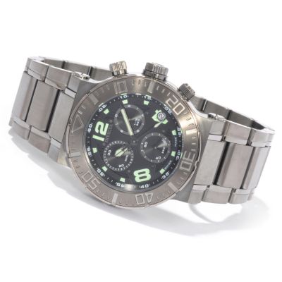 Invicta Reserve Men's Ocean Reef Swiss Quartz Chronograph Gunmetal Watch 