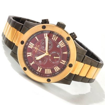 Invicta II Men's Swiss Quartz Chronograph Two-tone Bracelet Watch