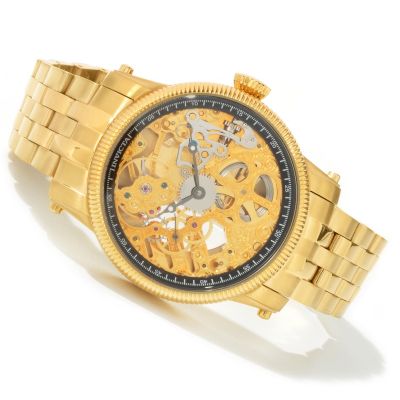 J179050 - Invicta Men's or Women's Vintage Style Mechanical Stainless Steel Watch