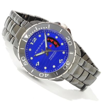 J179066 - Android Men's Exotic Divemaster Swiss Quartz Ceramic Bracelet Watch