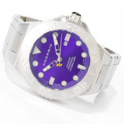 J179207 - Android Men's Espionage Divemaster Automatic Stainless Steel Bracelet Watch