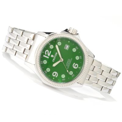 J179244 - Croton Men's Automatic Stainless Steel Bracelet Watch
