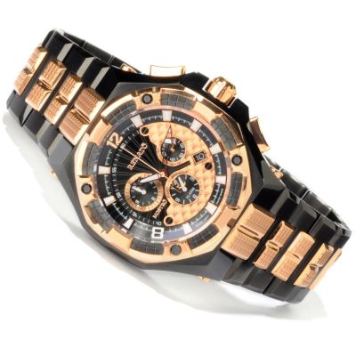 J179345 - Renato Men's Limited Edition Mostro Swiss Chronograph Quartz Bracelet Watch