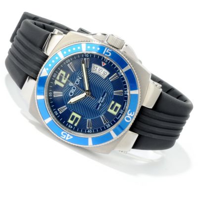 J179502 - Croton Men's Sport Swiss Quartz Rubber Strap Watch