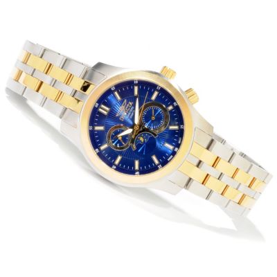 J179553 - Invicta II Men's Quartz Day & Night Stainless Steel Bracelet Watch