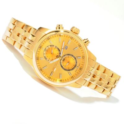 J179556 - Invicta II Men's Quartz Dual Time Stainless Steel Bracelet Watch