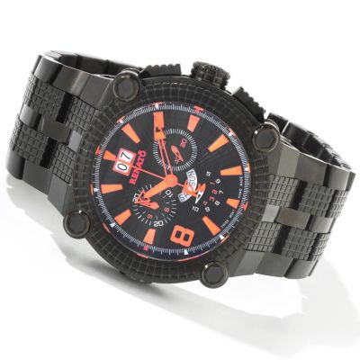 J179616 - Renato Men's Vulcan Limited Production Swiss Chronograph Stainless Steel Bracelet Watch