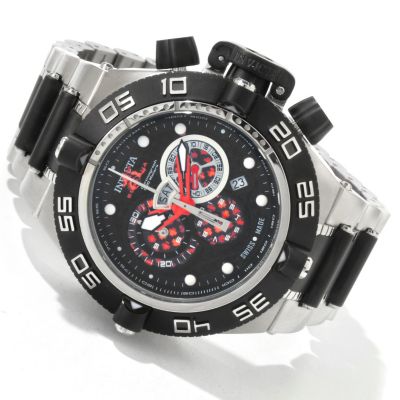 J179784 - Invicta Men's Subaqua Noma IV Swiss Quartz Chronograph Tachymeter Stainless Steel Bracelet Watch