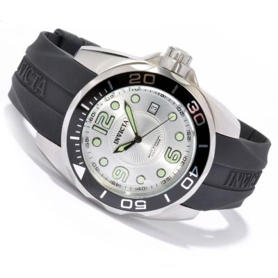 J179961 - Invicta Men's Pro Diver Swiss Quartz Date Polyurethane Strap Watch