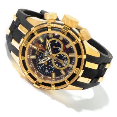 J180000 - Invicta Reserve Men's Bolt Limited Edition Swiss Chronograph Day & Date Polyurethane Strap Watch