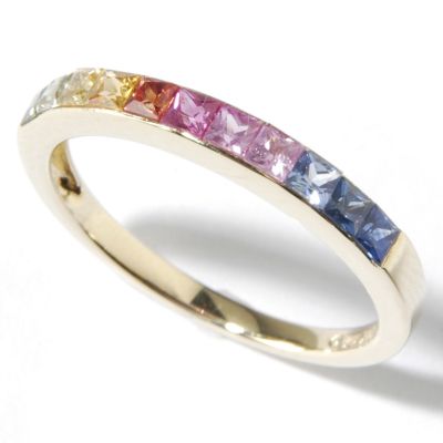 14K Sapphire Choice Stack Ring