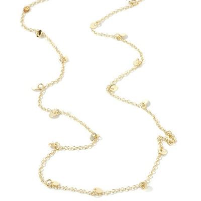 14K WG, RG, or YG 24" Lucciole Necklace