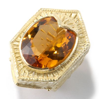 J302564 - 14K Gold Royal Citrine Ring