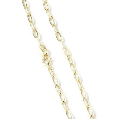 14K WG, RG, or YG 26" Lightweight Chain Necklace