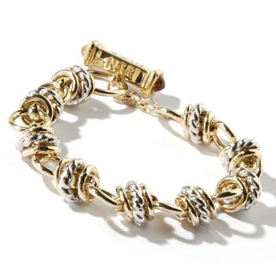 14K White / Yellow Gold 8.5