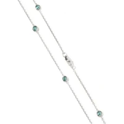 WHITE GOLD / BLUE DIAMOND