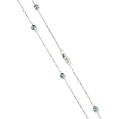 WHITE GOLD / BLUE DIAMOND