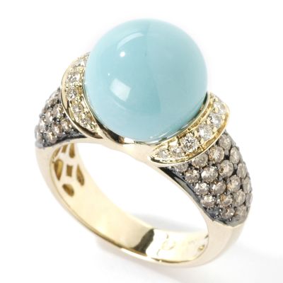YELLOW GOLD / TURQUOISE