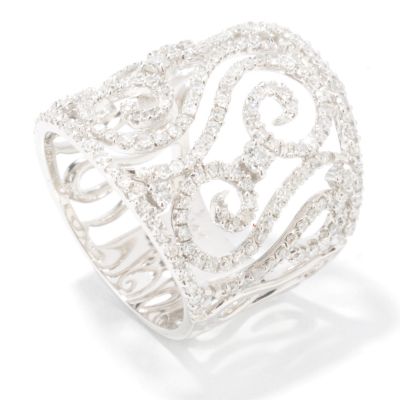 14K White Gold 1.00ct Diamond Ring