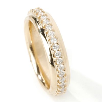 14K WG, RG or YG Diamond Ring