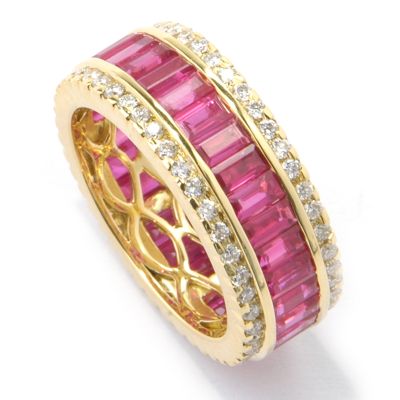 YELLOW GOLD / RUBY