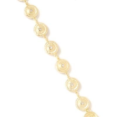14K 7.5" Diamond Bracelet