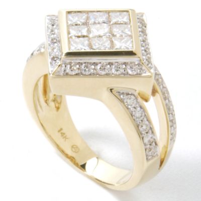 14K Gold 1.50ct Diamond Ring