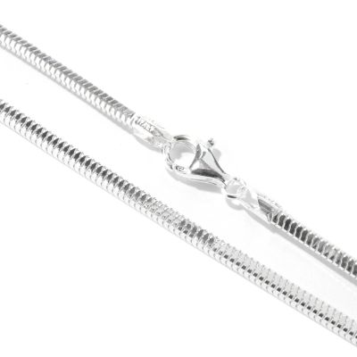 J309649 -  Sterling Silver 24" Snake Chain Necklace