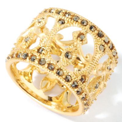 925 Fusion&trade; Marcasite Eternity Ring