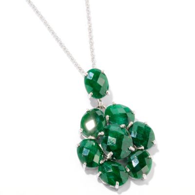 GREEN SAPPHIRE / PLATINUM