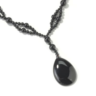 14K Gold 36" Gemstone Choice Drop Necklace