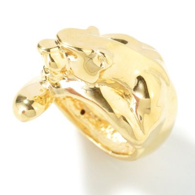 14K Gold High Polish Artform Panther Ring