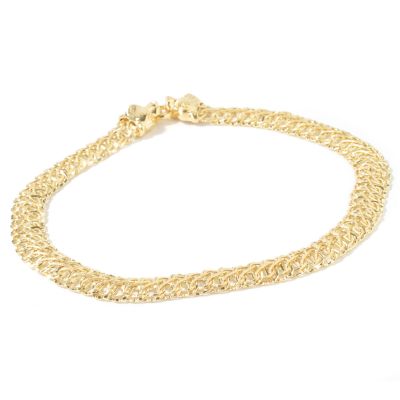 14K Gold 18" High Polish Panther Design Necklace