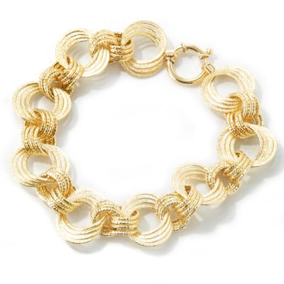 14K Gold 8" Opera Prima Bracelet