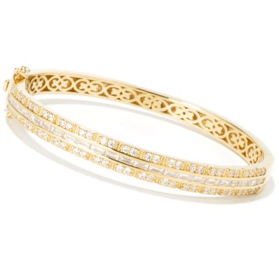J315361 - Sterling Silver / Platinum or Vermeil 7.25" or 8" Brilliante Bracelet