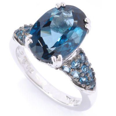 J316075 - Sterling Silver London Blue Topaz Ring