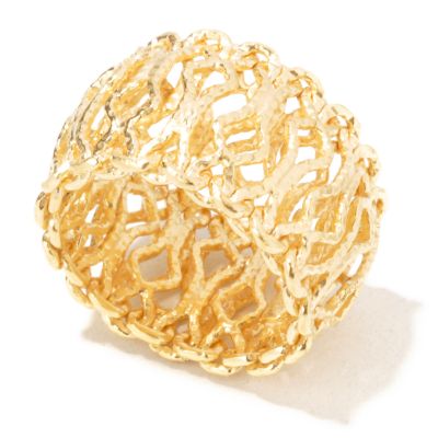 J317057 - 925 Fusion&trade; Hammered Woven Flex Ring