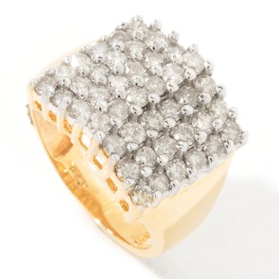 J317687 - 14K Gold 1.50ct Diamond Step Ring