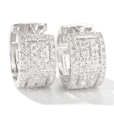 J319544 - Sterling Silver Brilliante Large Huggie Earrings