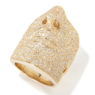 J330562 - Sonia Bitton for Brilliante&reg; Platinum Embraced Face Ring