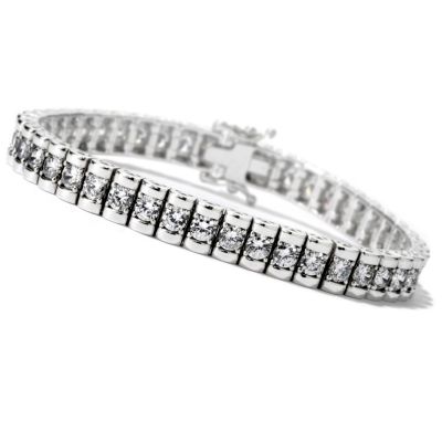 J330594 - Belita Platinum Embraced Brilliante&reg; Endless Elegance Tennis Bracelet