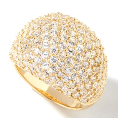 J330717 - Sonia Bitton for Brilliante&reg; Platinum or Gold Embraced Dome Ring