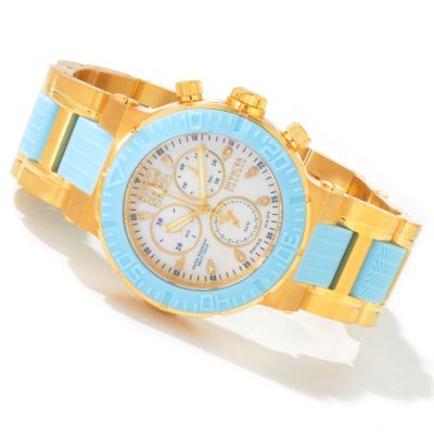 J333020 - Invicta Reserve Women's Ocean Reef Swiss Quartz Chronograph Diamond Accent Stainless Steel Watch 
