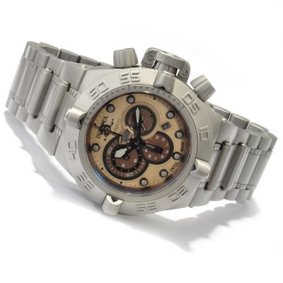 Invicta Men's Subaqua Noma IV Swiss Made Quartz Chronograph Stainless Steel Bracelet Watch