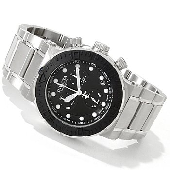 Invicta Reserve Men's Ocean Reef Elite Swiss Quartz Chronograph Stainless Steel Bracelet Watch 