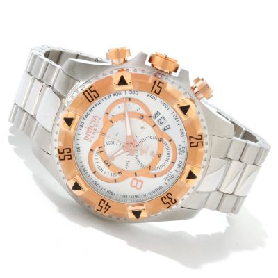 Invicta Reserve Men's Excursion Touring Swiss Made Quartz Chronograph Stainless Steel Bracelet Watch